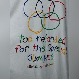 ALF T-Shirt - Inappropriate- New - Special Olympics - XL